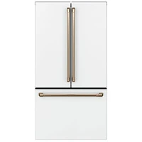 Café 36" 23.1 Cu. Ft. Counter-Depth French Door Refrigerator (CWE23SP4MW2) - Matte White