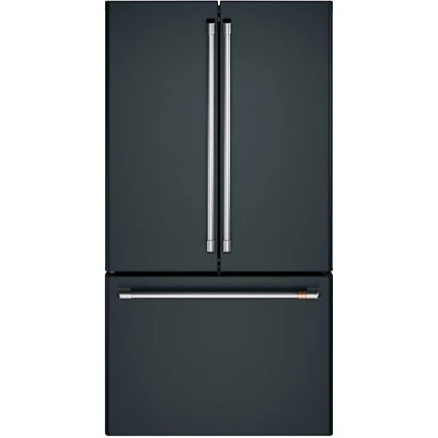 Café 36" 23.1 Cu. Ft. Counter-Depth French Door Refrigerator (CWE23SP3MD1) - Matte Black