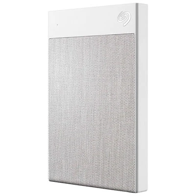 Seagate Backup Plus Ultra Touch 1TB 2.5" USB 3.0 Portable External Hard Drive (STHH1000402) - White