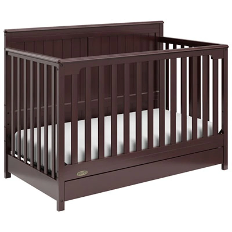 Graco Hadley 4-in-1 Convertible Crib - Espresso