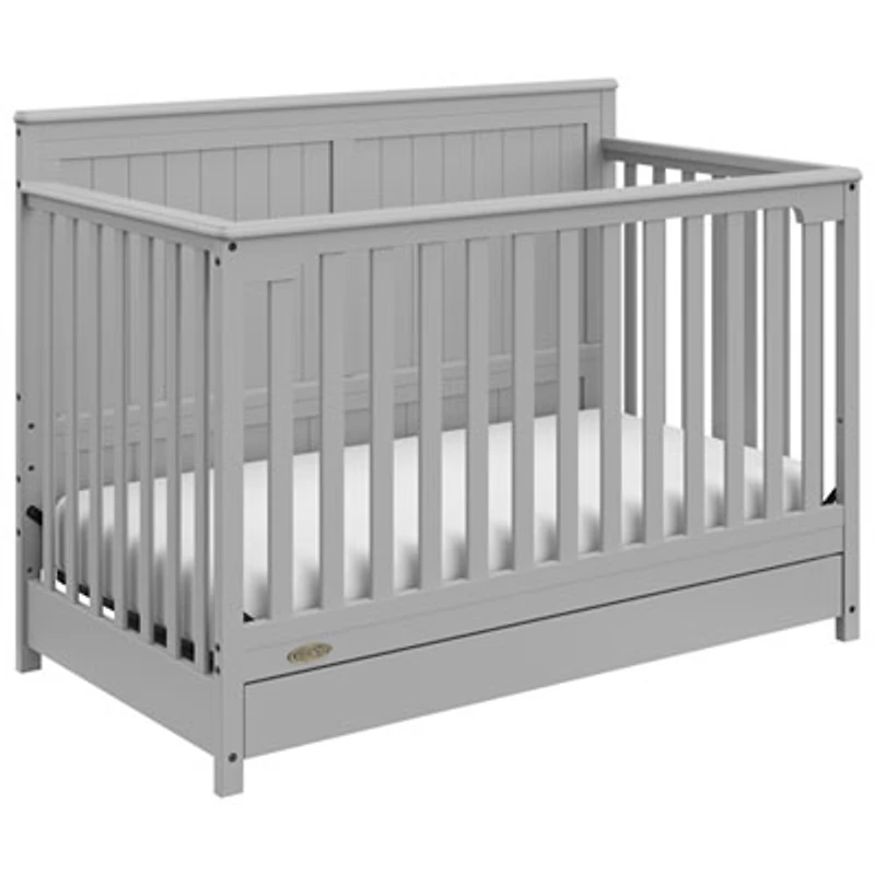 Graco Hadley 4-in-1 Convertible Crib - Grey