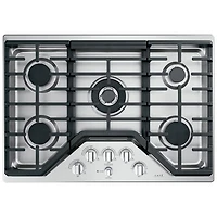 Café 30" 5-Burner Gas Cooktop (CGP95302MS1) - Stainless Steel