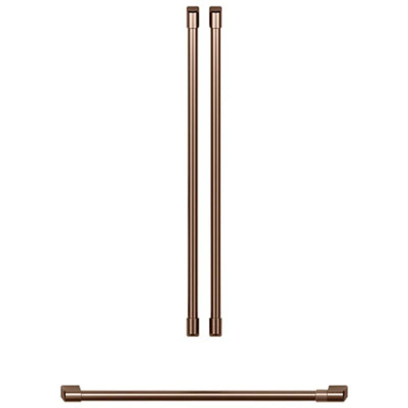 Café Refrigerator Handle Kit (CXLB3H3PMCU) - Brushed Copper