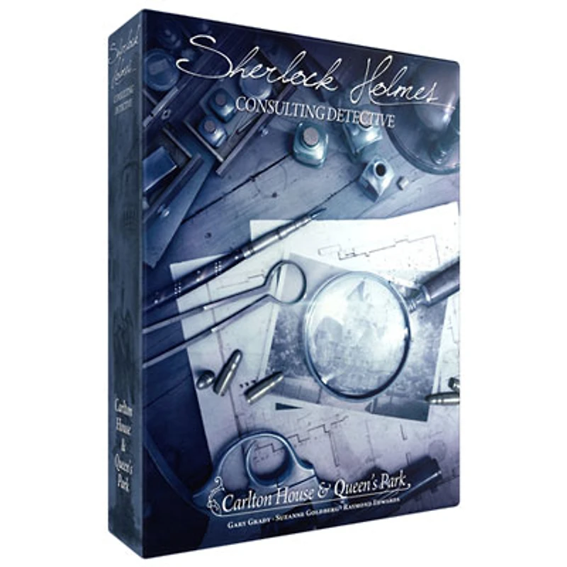 Sherlock Holmes Consulting Detective: Carlton House & Queen's Park Board Game - English
