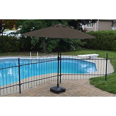 Corriveau Full-Sized 8 ft. Octagon Patio Umbrella - Choco