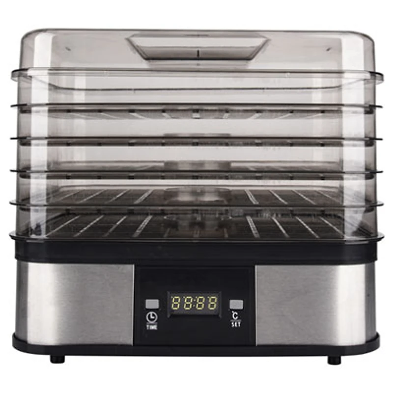 Ecohouzng 5-Tray Food Dehydrator (ECH5402) - Stainless Steel