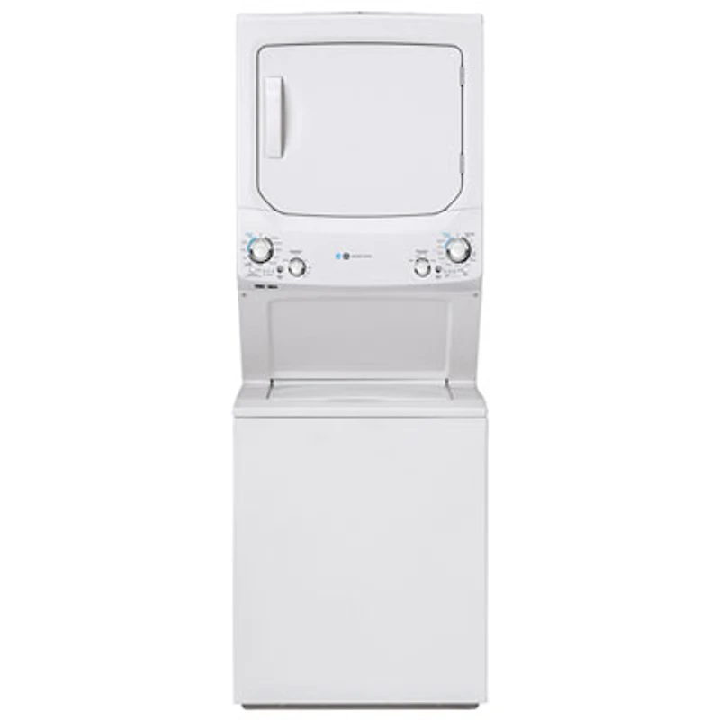 GE 4.5 Cu. Ft. Electric Washer & 5.9 Cu. Ft. Dryer Laundry Centre (GUD27EEMNWW) - White