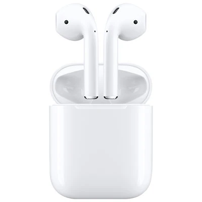 Apple AirPods (2nd generation) In-Ear True Wireless Earbuds - White