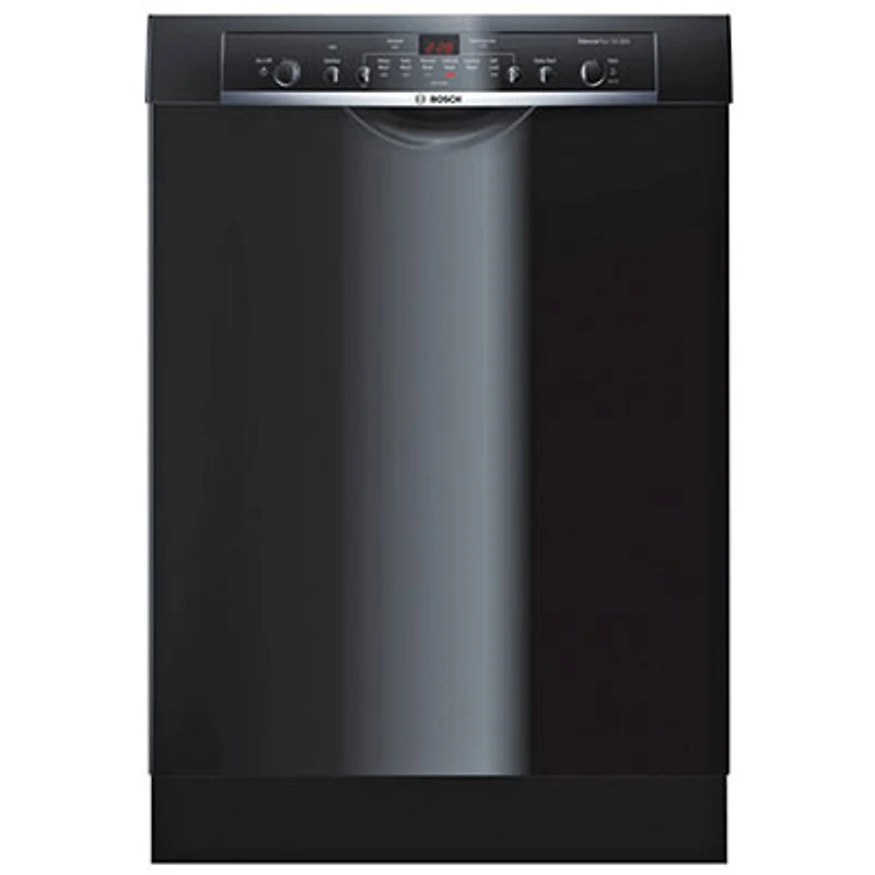 Bosch Ascenta 24" 50 dB Dishwasher w/ Stainless Tub (SHE3AR76UC) - Black - Open Box - Scratch & Dent