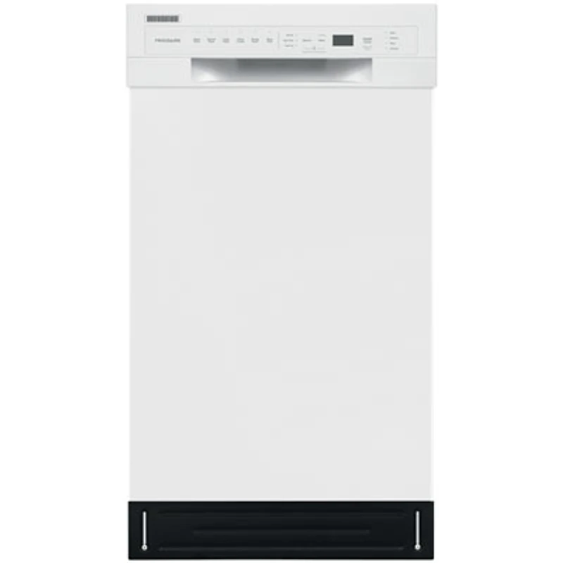 Frigidaire 18" 52dB Built-In Dishwasher with Stainless Steel Tub (FFBD1831UW) - White