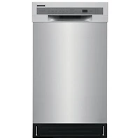 Frigidaire 18" 52dB Built-In Dishwasher with Stainless Steel Tub (FFBD1831US) - Stainless Steel