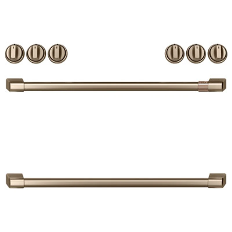 Café Gas Range Handle Kit (CXFCGHKPMBZ) - Brushed Bronze