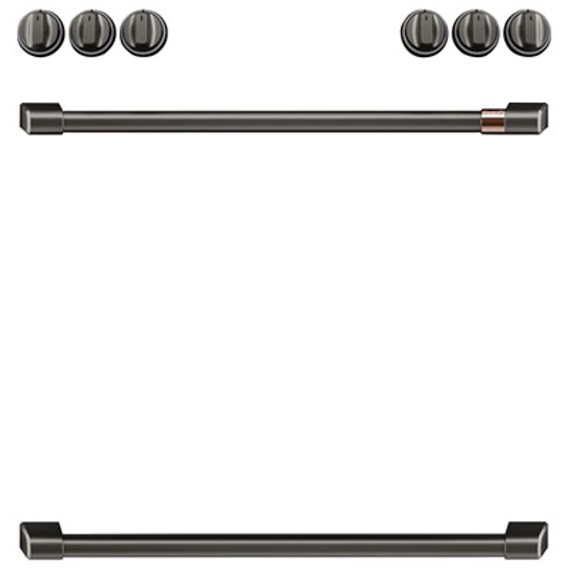 Café Induction Range Handle Kit (CXFCHHKPMBT) - Brushed Black
