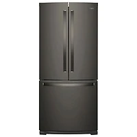 Whirlpool 30" 19.7 CuFt French Door Refrigerator (WRF560SFHV)-Black - Open Box - Perfect Condition