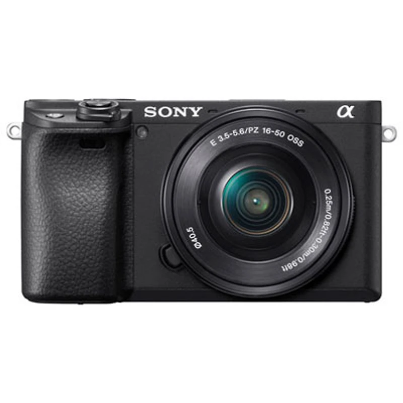 Open Box - Sony Alpha a6400 Mirrorless Vlogger Camera with 16-50mm OSS Lens Kit