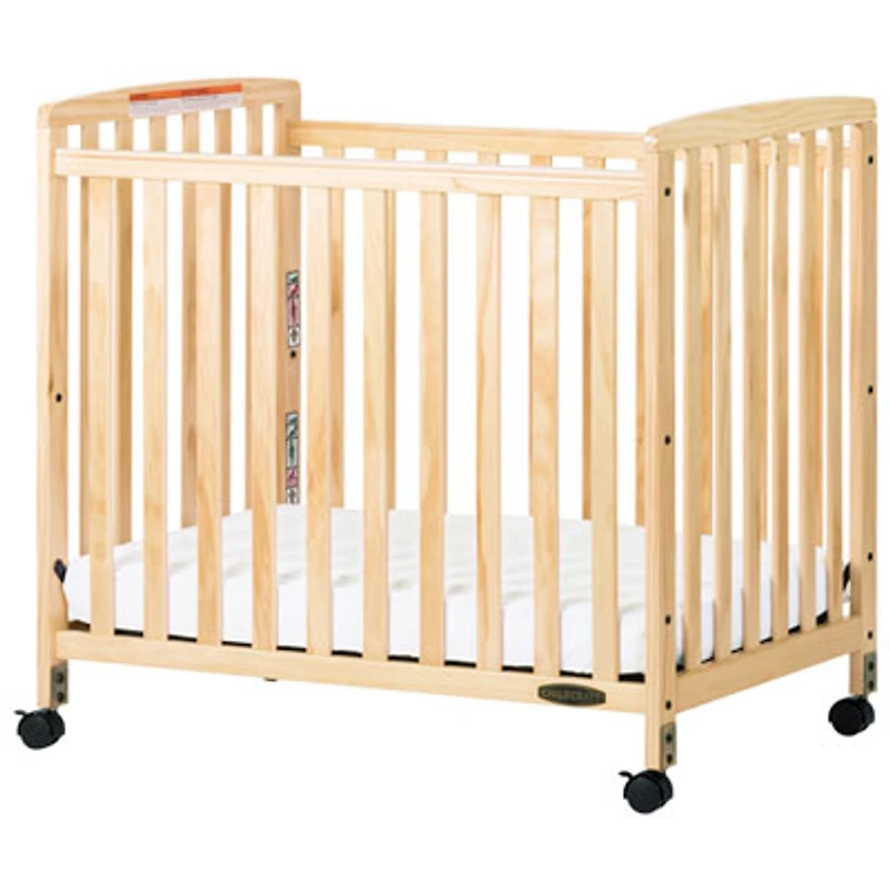 Child Craft Bristol Solid Wood Portable Crib - Natural