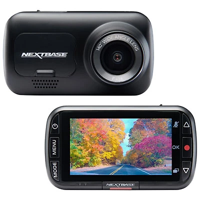Nextbase 222 Full HD 1080p Dash Cam with 2.5" LED HD IPS Screen