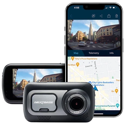 Nextbase 522GW 1440p Dash Cam w/ 3" HD Touch Screen Wi-Fi & Amazon Alexa Built In