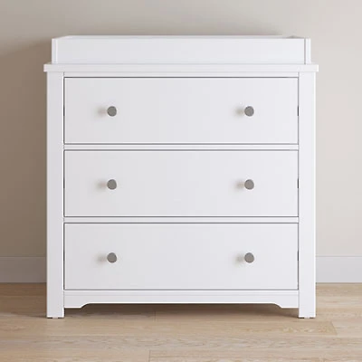 Harmony 3-Drawer Dresser - Matte White