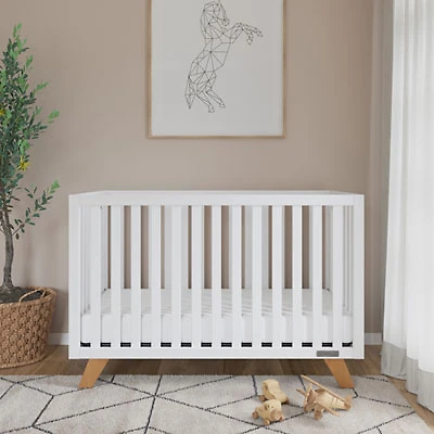 Child Craft Forever Eclectic SOHO 4-in-1 Convertible Crib - White