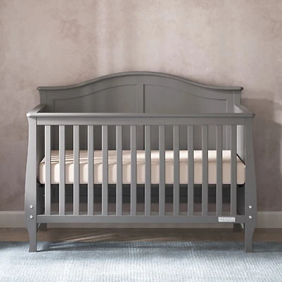 Child Craft Camden 4-in-1 Convertible Crib - Grey
