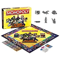 Monopoly: My Hero Academia Edition Board Game - English