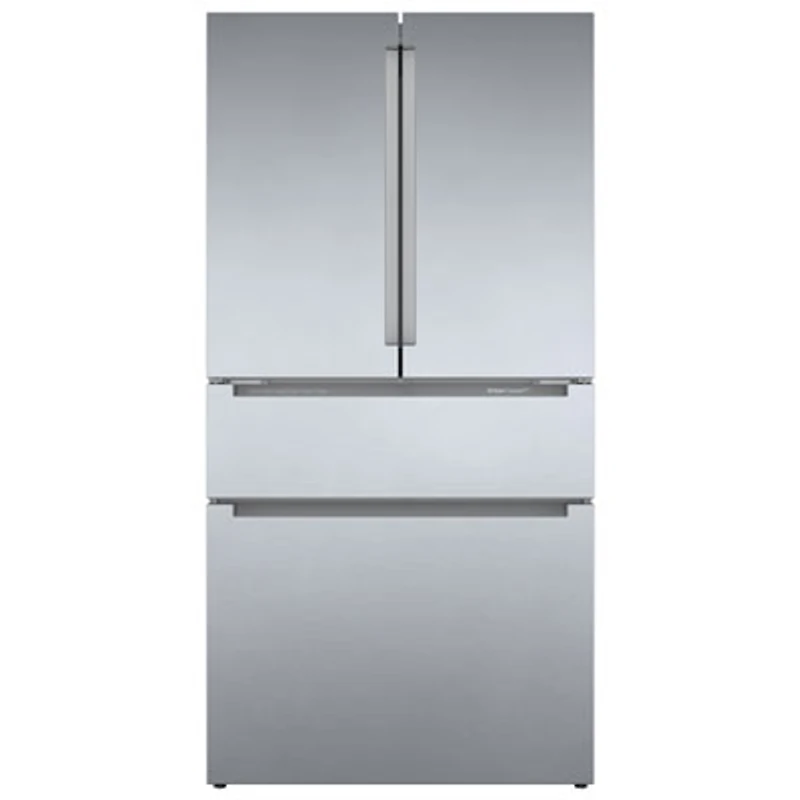 Bosch 36" 21 Cu. Ft. Counter-Depth French Door Refrigerator (B36CL80ENS) - Stainless Steel