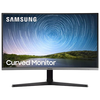 Samsung 27" FHD 60Hz 4ms GTG Curved VA LED FreeSync Monitor (LC27R500FHNXZA) - Dark Blue Grey - Only at Best Buy