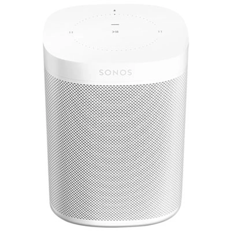 Open Box - Sonos One (2nd Gen) - Smart Speaker w/ Amazon Alexa and Google Assistant Built-In - White