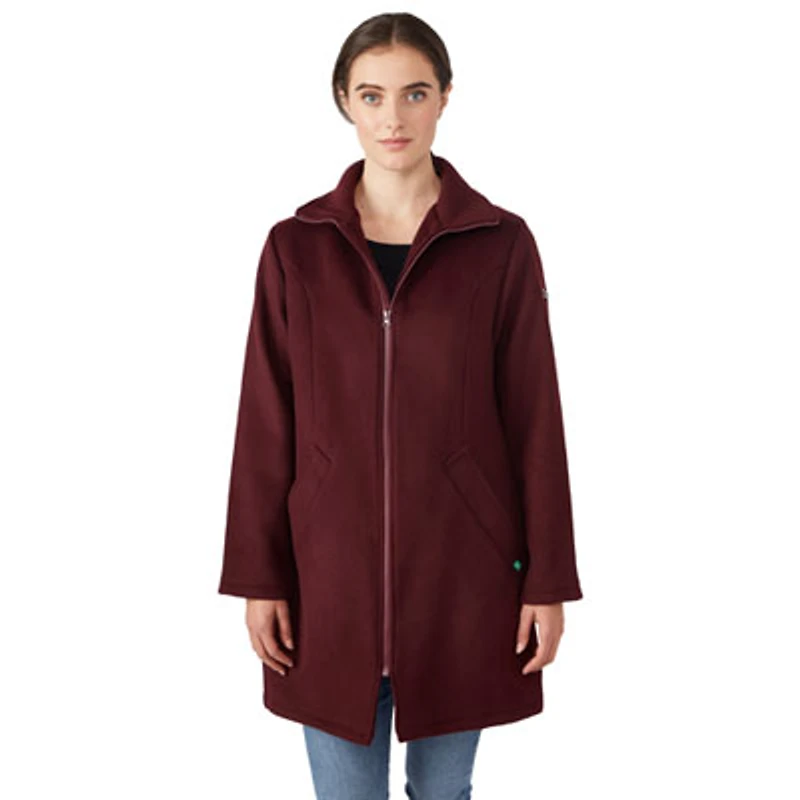 Modern Eternity Khloe Wool Maternity Coat - X-Large