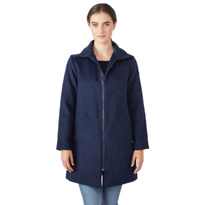 Modern Eternity Khloe Wool Maternity Coat - Small