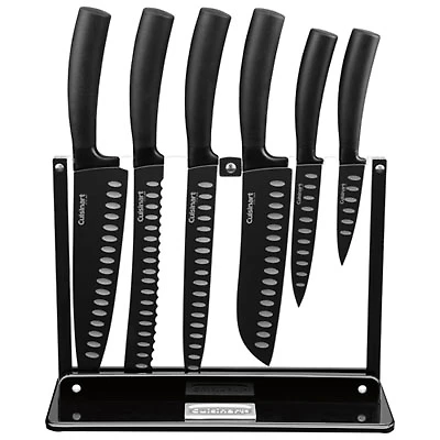 Cuisinart Nonstick Edge 7-Piece Knife Block Set (NC-7PC) - Only at Best Buy