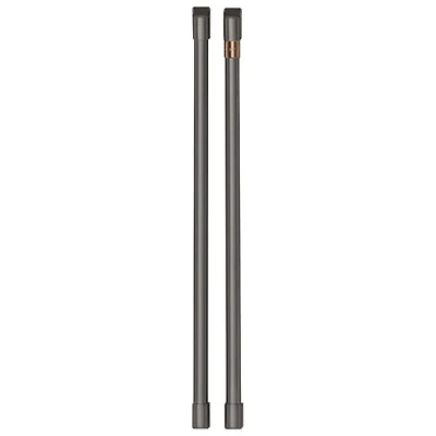 Café 2-Piece Refrigerator Handle Kit (CXSS2H2PMBT) - Brushed Black