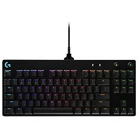 Logitech G Pro Backlit Mechanical GX Blue Clicky Gaming Keyboard