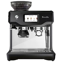 Breville Barista Touch Automatic Espresso Machine with Frother & Coffee Grinder - Black Truffle