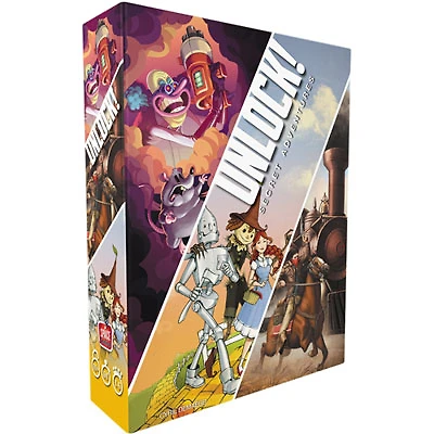 Unlock Secret Adventures Card Game - English