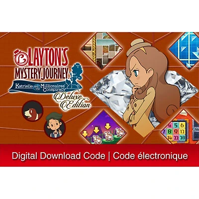 Layton’s Mystery Journey: Katrielle & The Millionaires’ Conspiracy Deluxe Ed. (Switch) - Digital DL