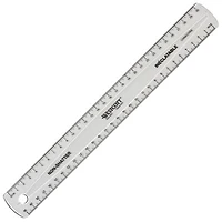 Westcott 11.8" (300 mm) Transparent Nonshatter Ruler - Clear