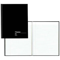 Blueline 9 1/4" x 7 1/4" Hard Cover Composition Book - 144 Pages - Black