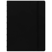 Rediform A5 Size Filofax Twin Wirebound Notebook - 56 Pages - Black