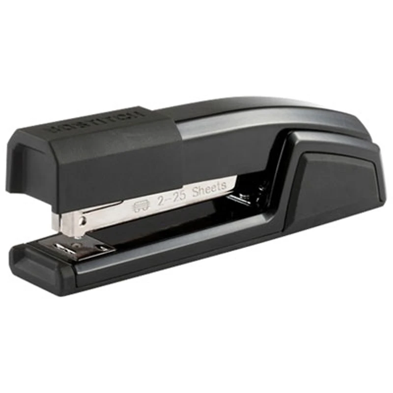 Bostitch Epic Antimicrobial Office Stapler - Full Strip - 1/4" Staple Size - Black