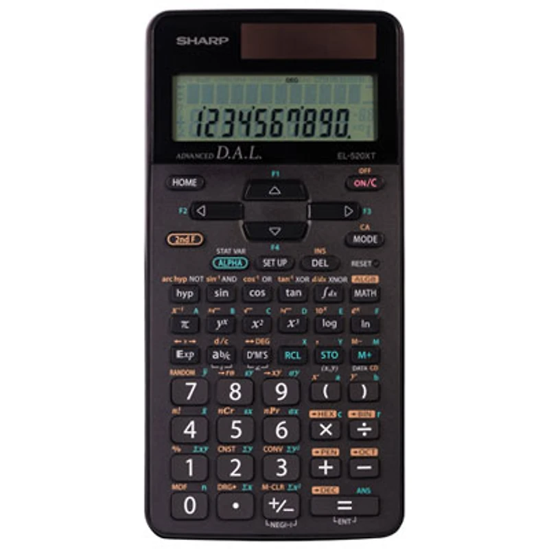 Sharp Scientific Calculator (EL520XTBBK)
