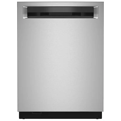 KitchenAid 24" 44dB Built-In Dishwasher with Stainless Steel Tub (KDPM704KPS) - PrintShield Stainless