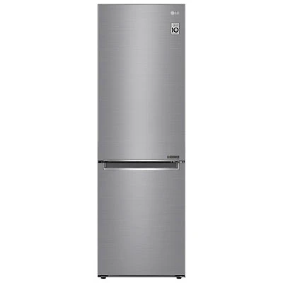 LG 24" Counter-Depth Bottom Freezer Refrigerator (LBNC12231V) - Silver - Open Box - Perfect Condition