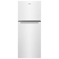 Whirlpool 24" 11.6 Cu. Ft. Top Freezer Refrigerator with LED Lighting (WRT312CZJW) - White