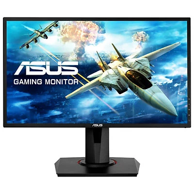 Open Box - ASUS 24" FHD 165Hz 1ms GTG TN LED G-Sync Gaming Monitor (VG248QG) - Black