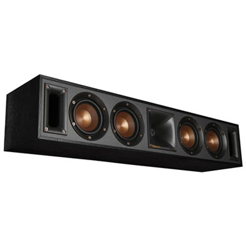 Open Box - Klipsch R34C 100-Watt 2-Way Centre Channel Speaker - Black