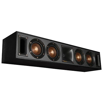 Open Box - Klipsch R34C 100-Watt 2-Way Centre Channel Speaker - Black