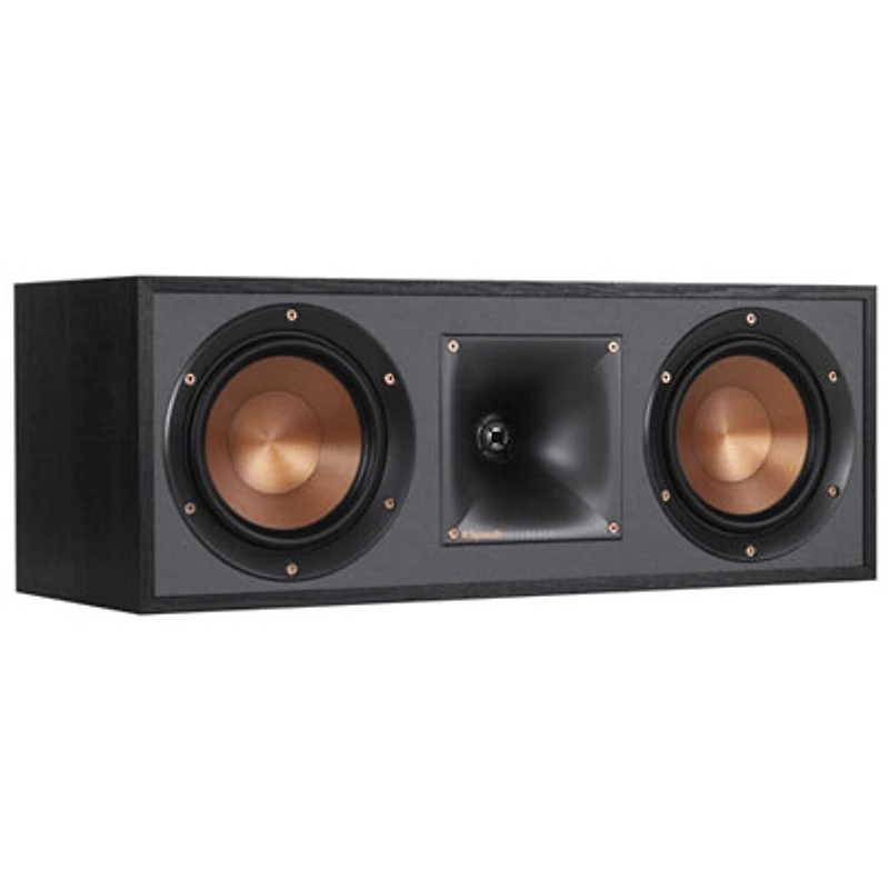 Open Box - Klipsch R52C 100-Watt Centre Channel Speaker - Black