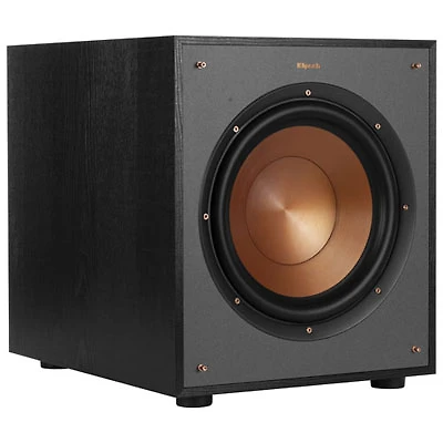 Klipsch R-100SW Powered 10" Subwoofer - Black - Open Box